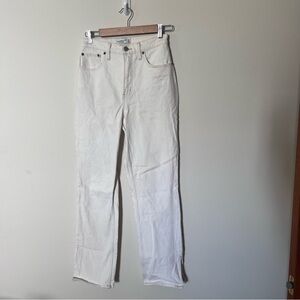 Abercrombie 90s Ultra High Rise Straight Jeans CL